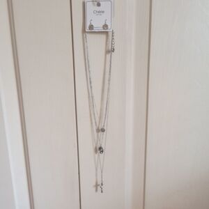 Chérie Silver Layered Necklace